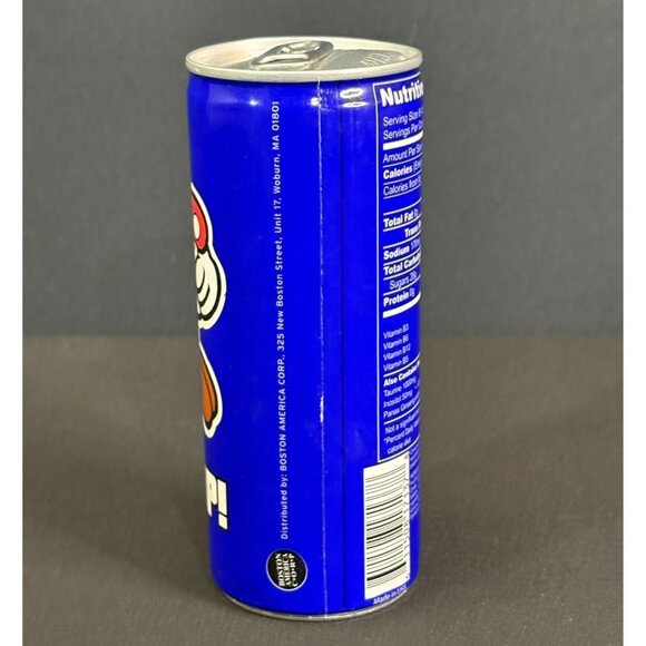 Super Mario Bros Power Up Energy Drink Nintendo 2007 Luigi Brothers - Picture 3 of 9